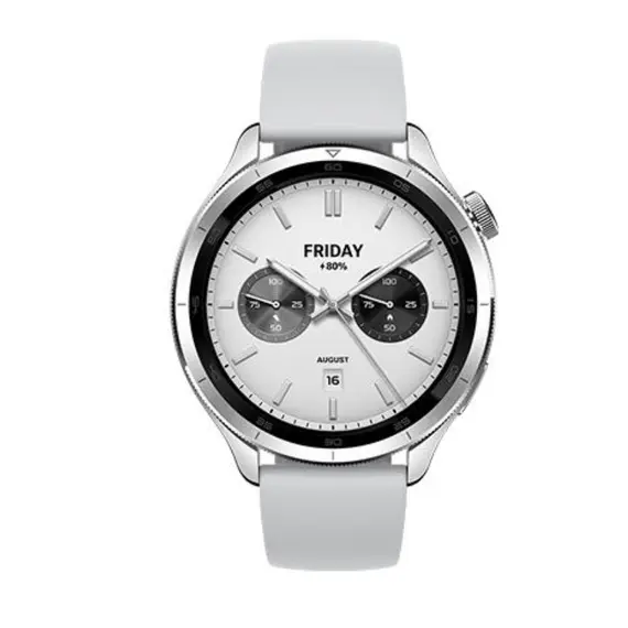 სმარტ საათი Xiaomi Watch S4 Silver - Primestore.ge