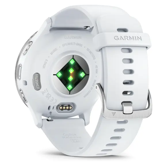 სმარტ საათი Garmin Watch Venu 3 45mm White - Primestore.ge