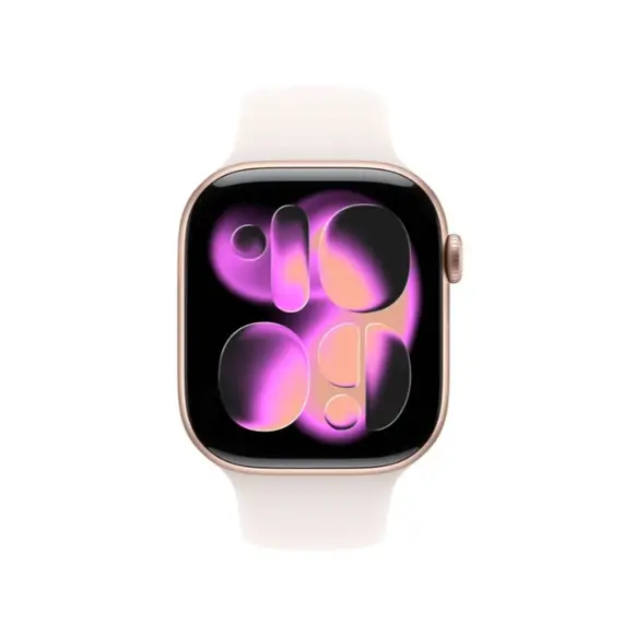 სმარტ საათი Apple Watch Series 11 GPS 42mm Rose Gold Aluminium Case with Light Blush Sport Band - S/M  (MEU04RK/A) - Primestore.ge
