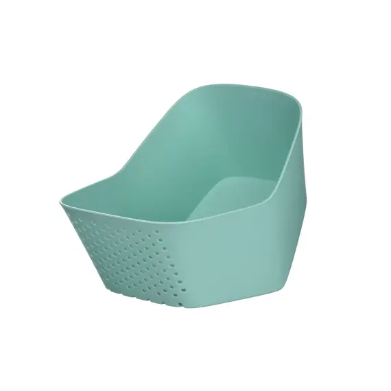 მწვანილისა და ბოსტნეულის გასარეცხი ARDESTO Bowl with strainer Fresh, tiffany blue, plastic , 2 image - Primestore.ge