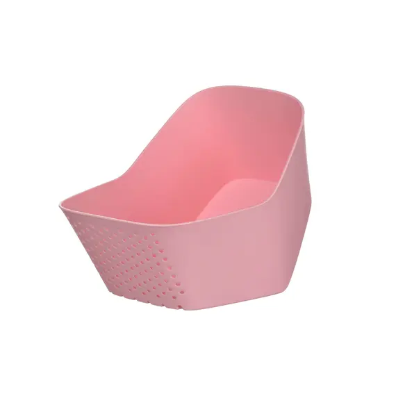 მწვანილისა და ბოსტნეულის გასარეცხი ARDESTO Bowl with strainer Fresh, pink, plastic , 2 image - Primestore.ge