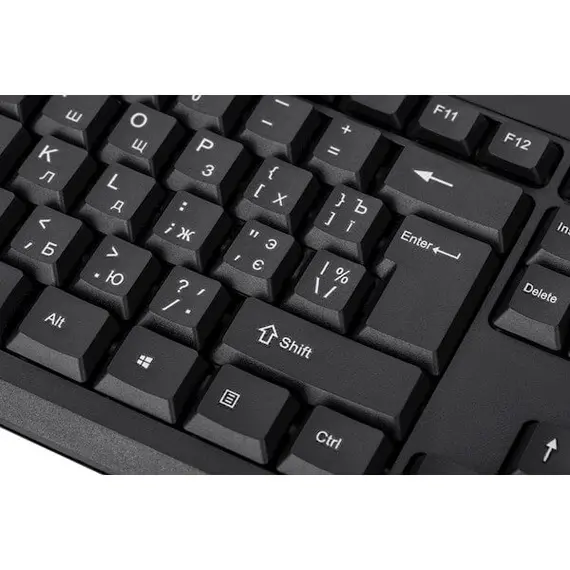 კლავიატურა 2E Keyboard  KS108 USB Black , 6 image - Primestore.ge