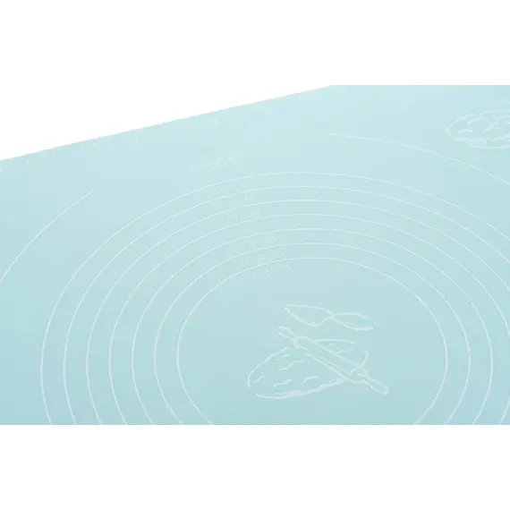 ცომის საზომი Silicone mat  Ardesto Tasty baking 50*60CM, blue, silicon , 2 image - Primestore.ge