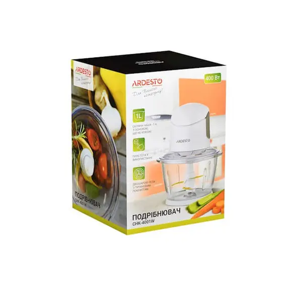 ჩოფერი ARDESTO CHK-4001W White - Primestore.ge
