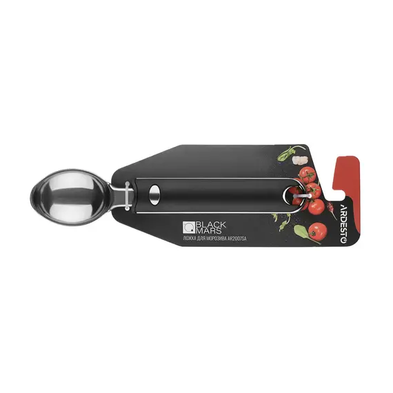 ნაყინის ამოსაღები ARDESTO Ice Cream Scoop  Black Mars, ABS plastic,stainless steel , 2 image - Primestore.ge