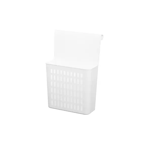 Kitchen accessories organizer ARDESTO SHUTTLE HANGABLE ORGANISER BASKET, white, plastic, 3 image