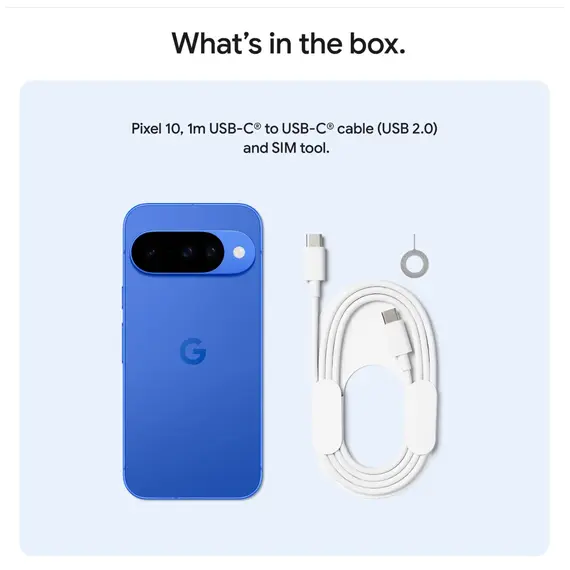 Mobile phone Google Pixel 10 Single Sim 12GB RAM 256GB 5G Indigo, 3 image