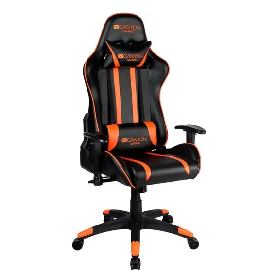 სათამაშო სავარძელი CANYON gaming chair Fobos GC-3 Black Orange - Primestore.ge