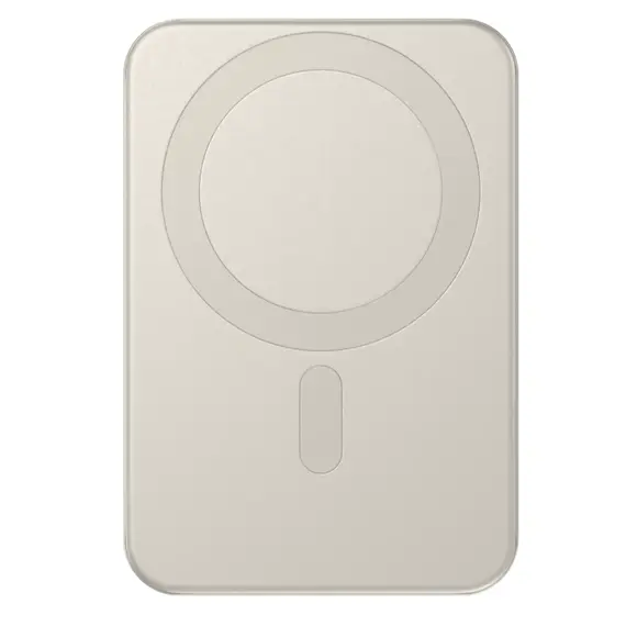 პორტატული დამტენი SATECHI Qi2 10K Magnetic Power Bank with Stand (Sand) - Primestore.ge