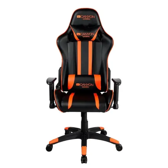 სათამაშო სავარძელი CANYON gaming chair Fobos GC-3 Black Orange - Primestore.ge