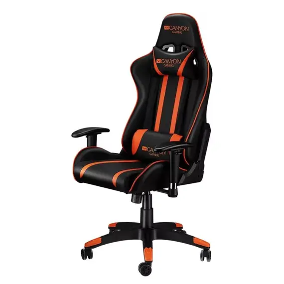 სათამაშო სავარძელი CANYON gaming chair Fobos GC-3 Black Orange - Primestore.ge