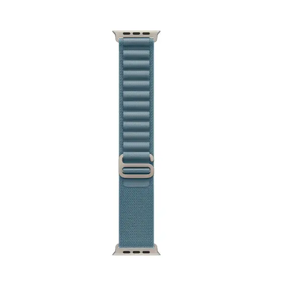 სმარტ საათი Apple Watch Ultra 3 49mm Natural Titanium Case With Light Blue Alpine Loop MEWP4 L - Primestore.ge