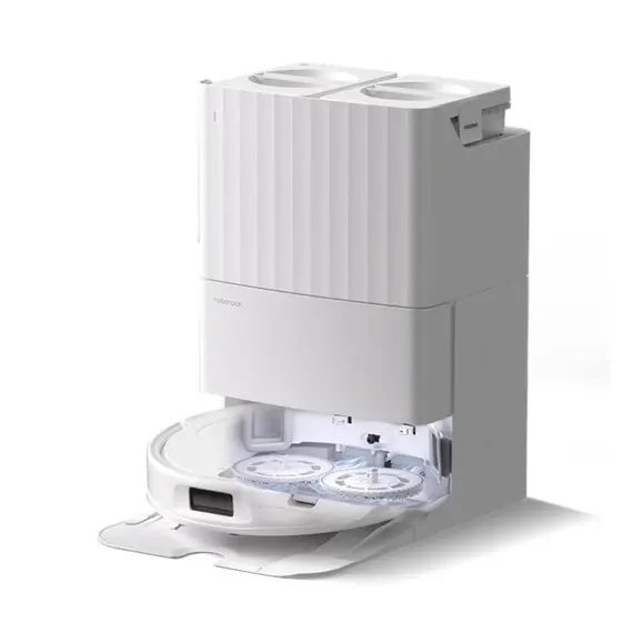 რობოტი მტვერსასრუტი Roborock Robot Vacuum Cleaner Dock QR 798 White - Primestore.ge