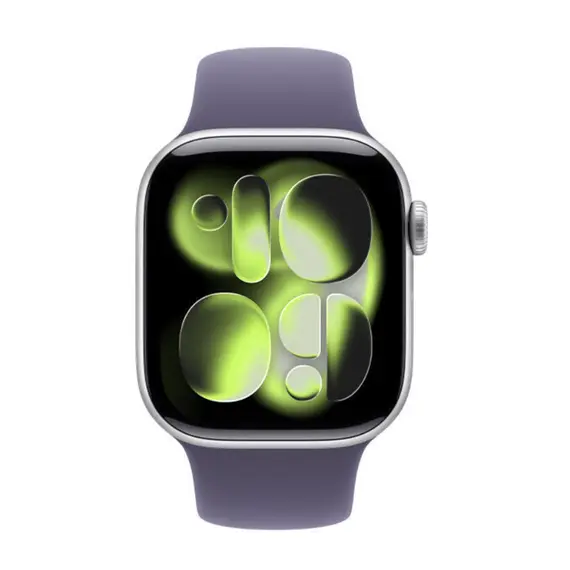 სმარტ საათი Apple Watch Series 11 GPS 42mm Silver Aluminium Case With Purple Fog Sport Band MEU64 S/M - Primestore.ge