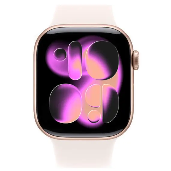 სმარტ საათი Apple Watch Series 11 GPS 42mm Rose Gold Aluminium Case With Light Blush SB MEU44 M/L - Primestore.ge