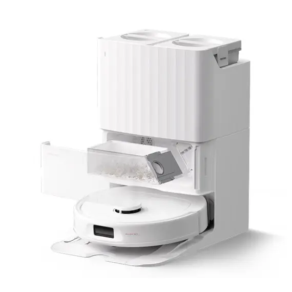 რობოტი მტვერსასრუტი Roborock Robot Vacuum Cleaner Dock QR 798 White - Primestore.ge