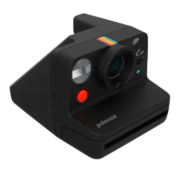 ფირის ფოტოაპარატი Polaroid Now+ Generation 3 Black - Primestore.ge