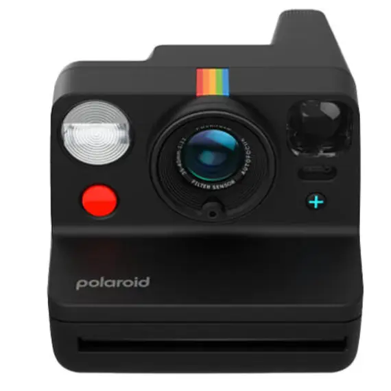 ფირის ფოტოაპარატი Polaroid Now+ Generation 3 Black - Primestore.ge