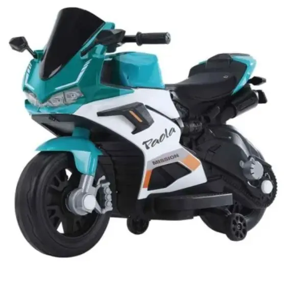 საბავშვო ელექტრო მოტოციკლი M8-9-BLU - Primestore.ge