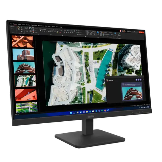 მონიტორი Lenovo ThinkVision S27-4e Monitor 27" FHD 1920x1080 300 cd/m² 4ms 100 Hz Black - Primestore.ge