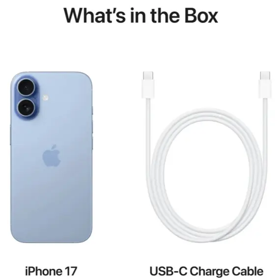 მობილური ტელეფონი Apple iPhone 17 256GB Mist Blue - Primestore.ge