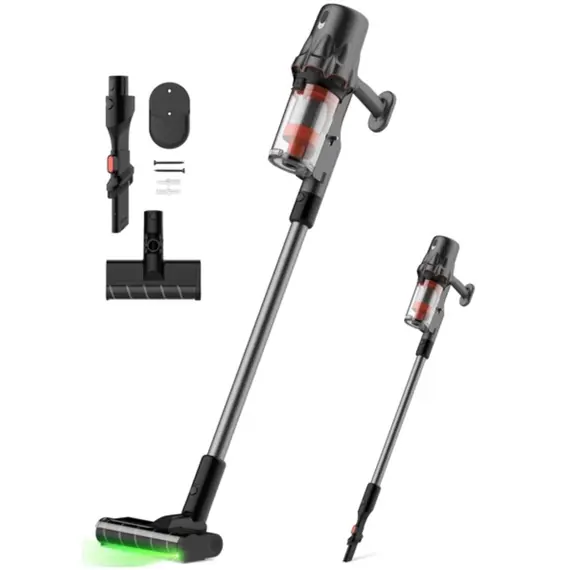 მტვერსასრუტი Deerma Wireless vacuum cleaner 2-in-1 with Dust Detection, suction power - 23 kpa, HEPA Filter - Primestore.ge