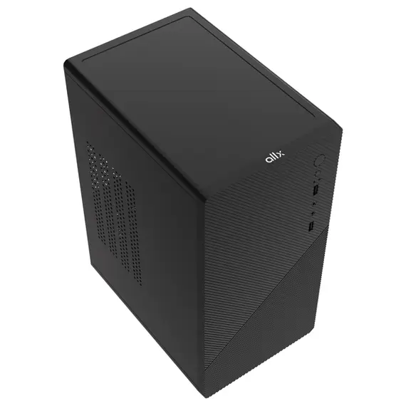 ქეისი ALLX AX-B1635, Computer Case, MATX, ITX, USB1.0x2, Black - Primestore.ge