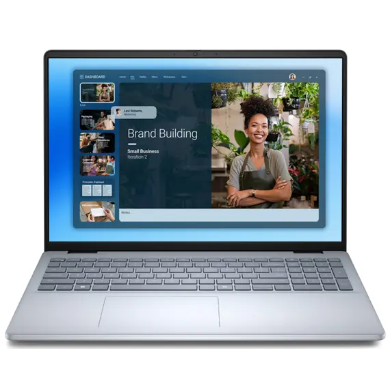 ნოუთბუქი Dell 16 DC16251/Core 7-150U/16GB/1TB SSD/Nvidia MX 570A/FgrPr/WLAN + BT/16" FHD+/Backlit Kb/Ice Blue/4 Cell - Primestore.ge