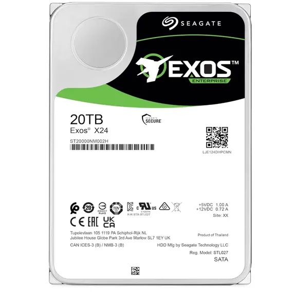 მყარი დისკი Seagate 20TB ST20000NM002H - Primestore.ge