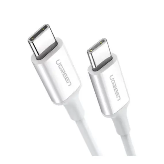 კაბელი Ugreen USB 2.0 C M/M ABS Cover 2m White/60520 - Primestore.ge