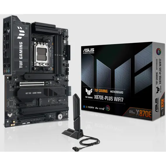 დედა დაფა Asus TUF GAMING X870E-PLUS WIFI7 - Primestore.ge