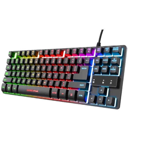 კლავიატურა Trust GXT833 THADO TKL KEYBOARD US - Primestore.ge