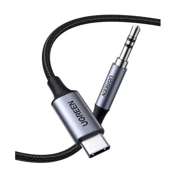 გადამყვანი Ugreen USB-C to 3.5mm  Audio Cable with Chip 1m/ 20192 - Primestore.ge