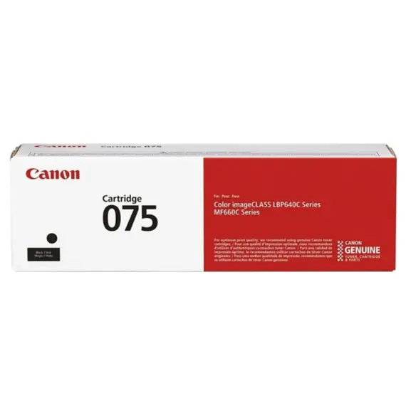 კარტრიჯი Canon toner CRG 075 BK Country of Origin :JP (for MF664) - Primestore.ge