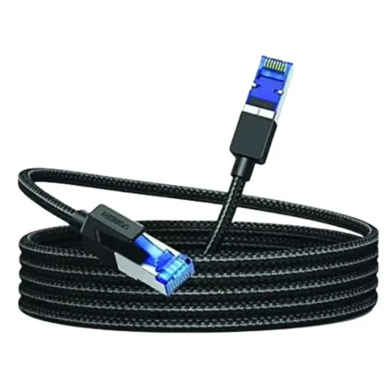 ქსელის კაბელი Ugreen CAT8  Round Braided Cable Modular Plugs 3m 80432 - Primestore.ge