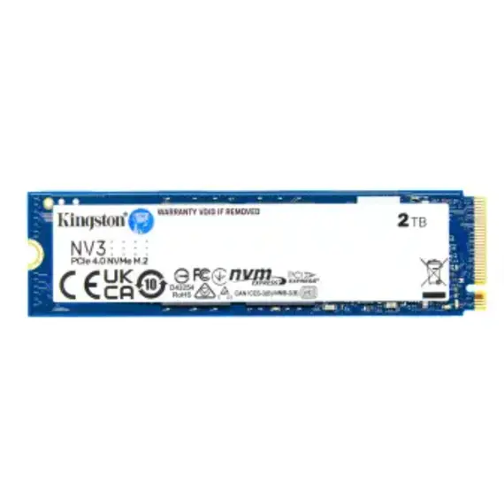 მყარი დისკი Kingston 2000G NV3 M.2 2280 PCIe 4.0 NVMe SSD - Primestore.ge