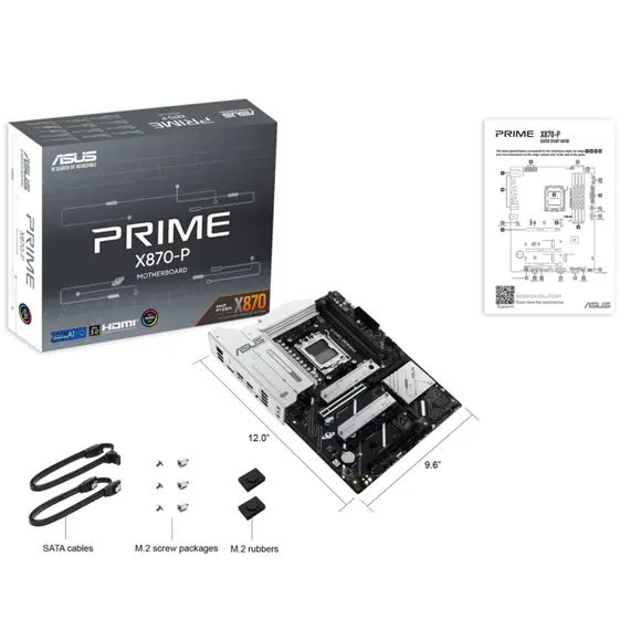 დედა დაფა ASUS 90MB1IT0-M0EAY0 PRIME X870-P - Primestore.ge