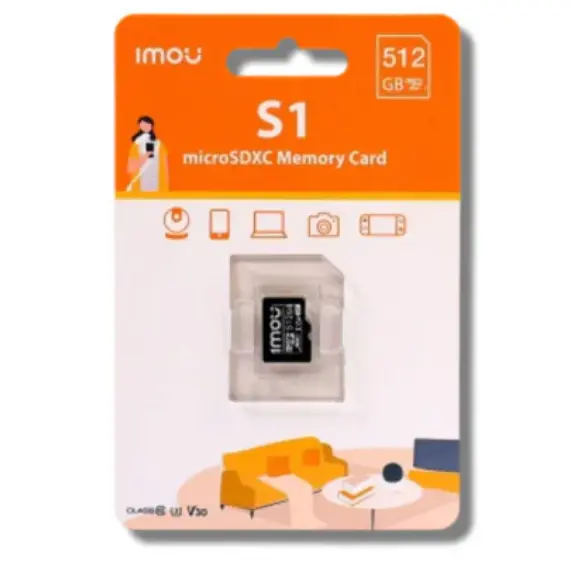 მეხსიერების ბარათი Imou MicroSD Card  512Gb - Primestore.ge
