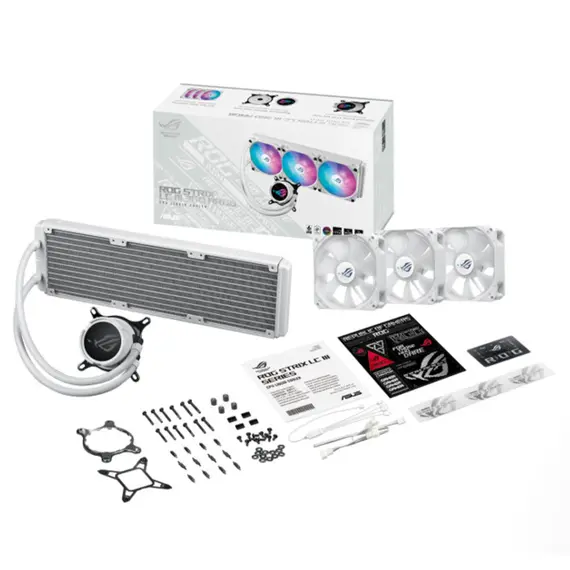 ქულერი Asus ROG STRIX LC III 360 ARGB WHT - Primestore.ge