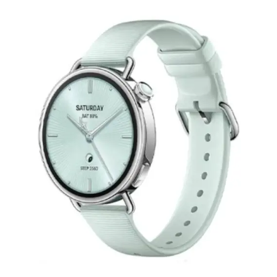 სმარტ საათი Xiaomi Watch S4 41mm Fluororubber Strap Mint Green - Primestore.ge