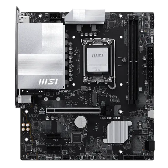 დედა დაფა MSI PRO H810M-B - Primestore.ge