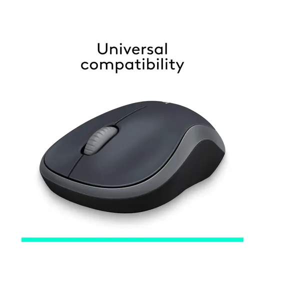 მაუსი Logitech Mouse M185 SWIFT GREY Wireless USB - Primestore.ge