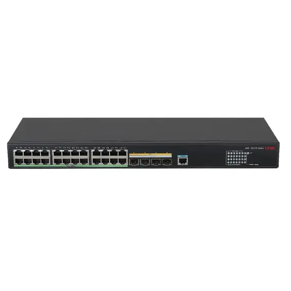სვიჩი H3C S5170-28S-EI L2 Ethernet Switch with 24*10/100/1000BASE-T Ports and 4*1G/10G BASE-X SFP Plus Ports,(AC) - Primestore.ge