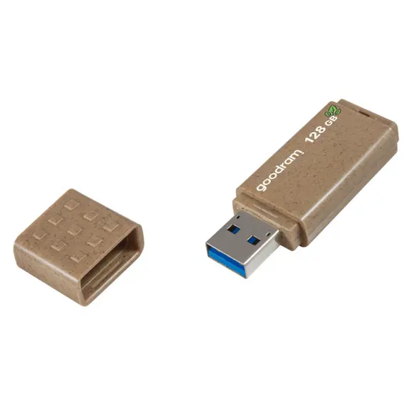 USB ფლეშ მეხსიერება Flash Goodram 128GB UME3 ECO FRIENDLY USB 3.2 Gen 1 - Primestore.ge