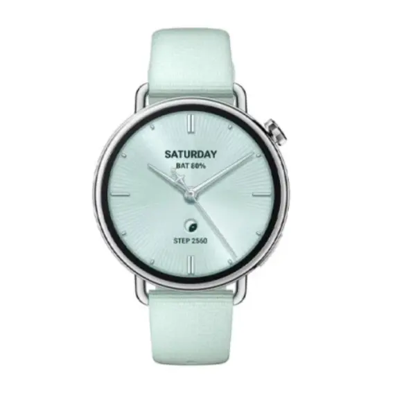 სმარტ საათი Xiaomi Watch S4 41mm Fluororubber Strap Mint Green - Primestore.ge