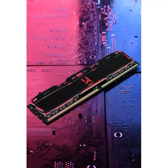 ოპერატიული მეხსიერება RAM Goodram IRDM X DDR4 DIMM 8GB 3200MHz IR-X3200D464L16SA/8G Black - Primestore.ge