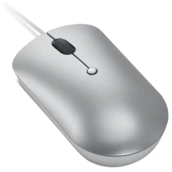 მაუსი Lenovo 540 USB-C Wired Compact Mouse (Cloud Grey) - Primestore.ge
