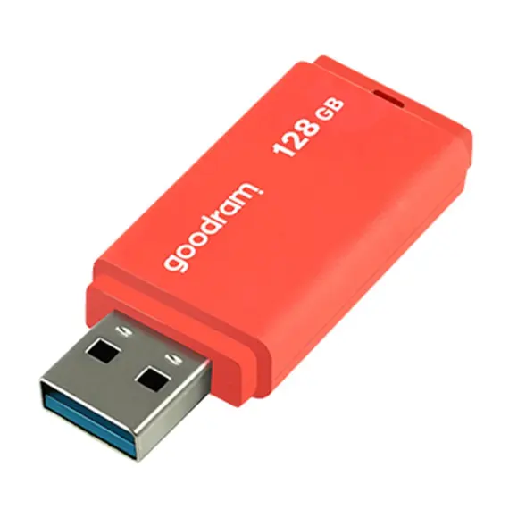 USB ფლეშ მეხსიერება Flash Goodram 128GB UME3 ORANGE USB 3.2 Gen 1 - Primestore.ge