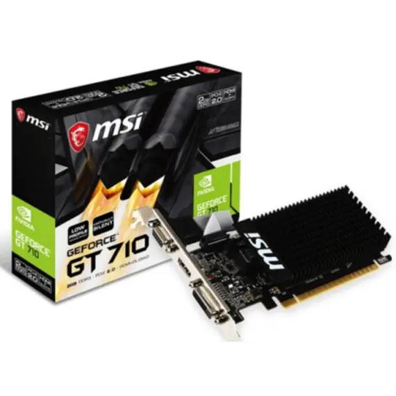 ვიდეო ბარათი MSI GT 710 2GD3H LP - Primestore.ge