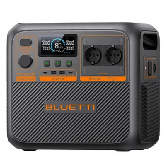 პორტატული ელექტროსადგური Bluetti Premium 200 V2 Portable Power Station | 2700W 2073Wh - Primestore.ge